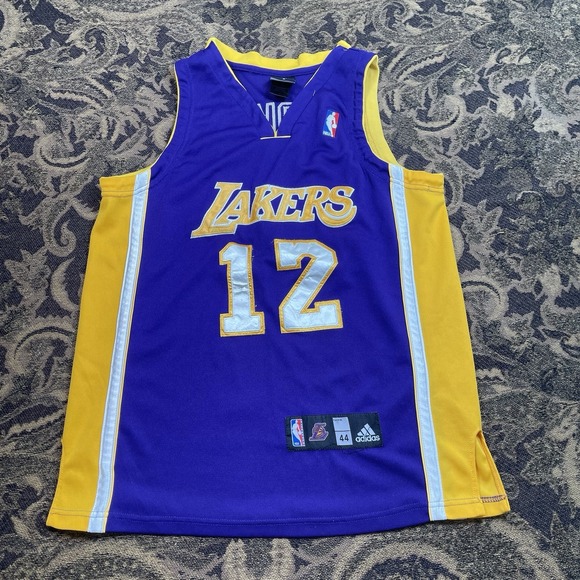 adidas Other - Adidas NBA Los Angeles LA Lakers Shannon Brown #12 Jersey Mens Size 44 Purple